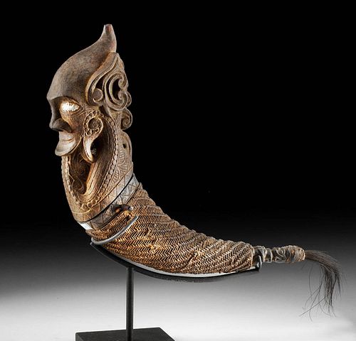 19TH C. SUMATRA BATAK WOOD