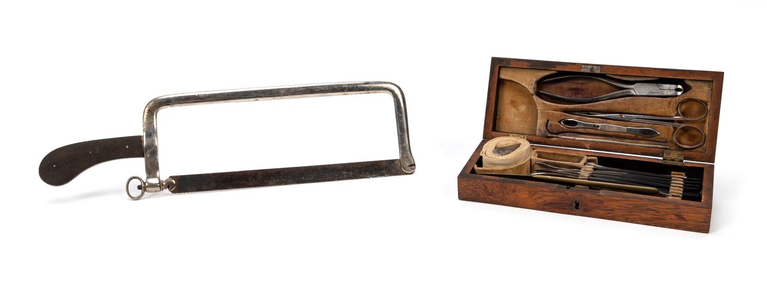 19TH C. SURGICAL TOOLS AND