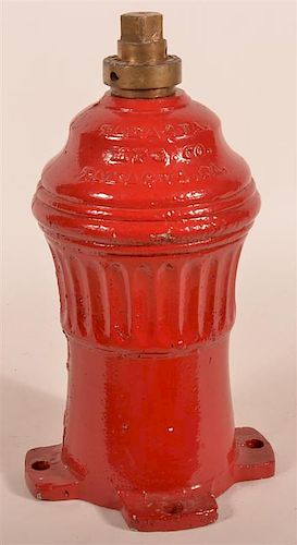 19TH C. TAMAQUA MFG. CAST IRON FIRE