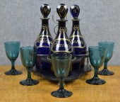 19TH C. TANTALUS AND WINES. Eb