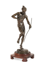 19TH C., 'THE SNAKE CHARMER',