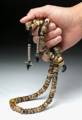 19TH C. TIBETAN NECKLACE - PRA