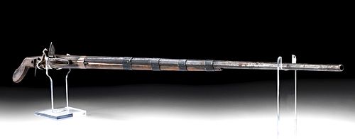 19TH C. TIBETAN STEEL & IRON