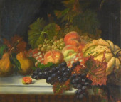 19TH C. TRADITIONAL STILL LIFE
