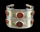 19TH C. TURKOMAN GILT SILVER B