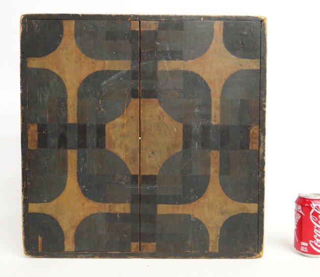 19th c. two sided gameboard in