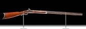 19TH C. USA LONG BARREL WOOD &
