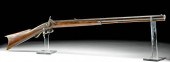 19TH C. USA WOOD LONG BARREL P