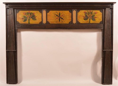 19TH C. VA PAINT DECORATED