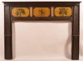 19TH C. VA PAINT DECORATED FIR