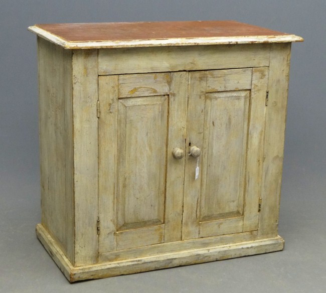 19th c. Vermont two door cupboard