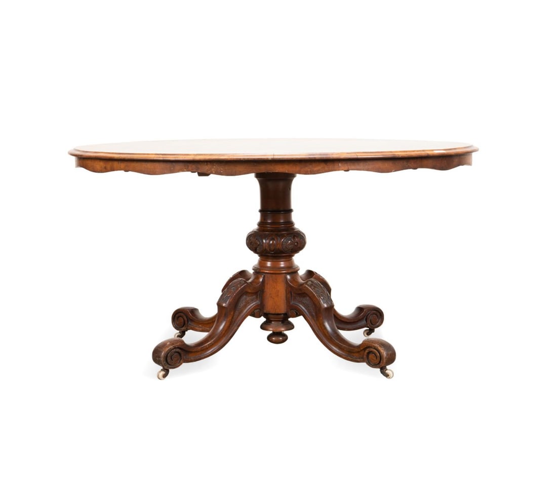 19TH C. VICTORIAN BURLWOOD