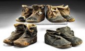 19TH C. VICTORIAN LEATHER / FA