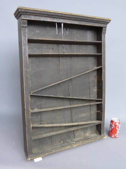 19th c. Victorian pool ball rack.