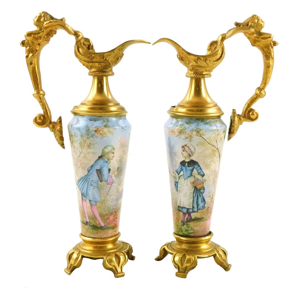 19TH C. VIENNESE GILDED BRONZE