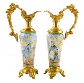 19TH C. VIENNESE GILDED BRONZE