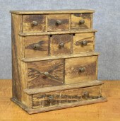 19TH C. VT PAINT DECORATED STE