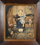 19TH C. WATERCOLOR ON PAPER, M