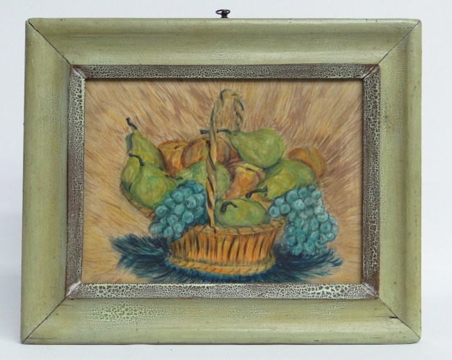 19th c. watercolor still life