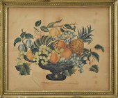 19TH C. WATERCOLOR THEOREM, CO