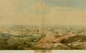 19TH C. WATERCOLOR VIEW, NASHV