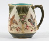 19TH C. WEDGWOOD BIRD & FAN MA