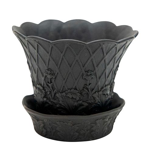 19TH C. WEDGWOOD BLACK BASALT