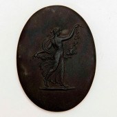 19TH C. WEDGWOOD BLACK BASALT