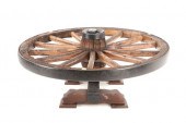 19TH C. WESTERN COVERED WAGON