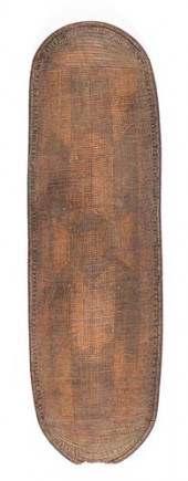 19TH C. WICKER SHIELD, CONGO19