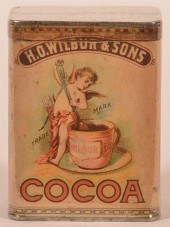 19TH C. WILBURS CHOCOLATE COCO