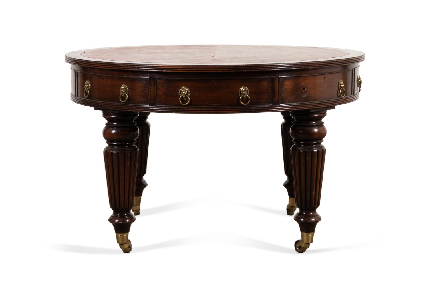 19TH C. WILLIAM IV MAHOGANY