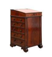 19TH C. WILLIAM IV MAHOGANY DA