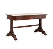 19TH C. WILLIAM IV ROSEWOOD LI
