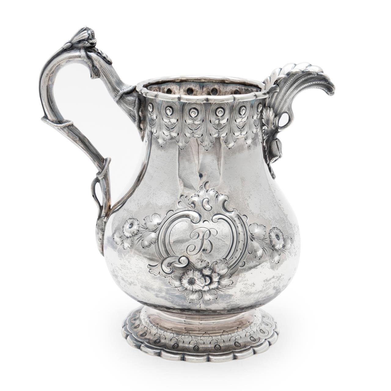 19TH C. WOOD & HUGHES COIN SILVER