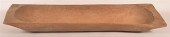 19TH C. WOOD TRENCHER WITH NAT