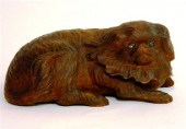 19th C. wooden sculpture  recl