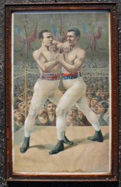 19TH C. WORLD CHAMPIONSHIP BOX