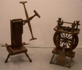 19th C. yarn winder; along wit