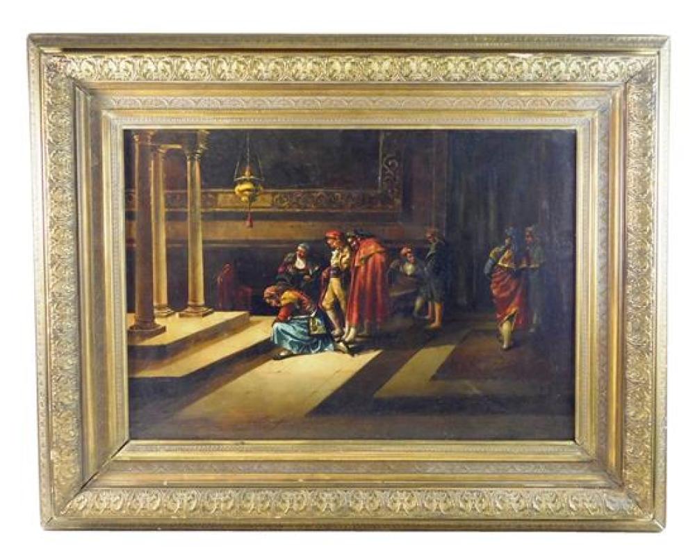 19TH C19th C. oil on canvas,