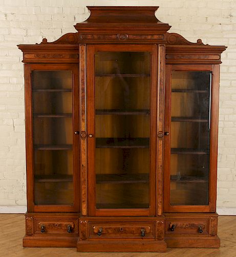 19TH CENT. AMERICAN EASTLAKE BURL