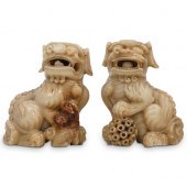 19TH CENT. CHINESE CARVED SOAP