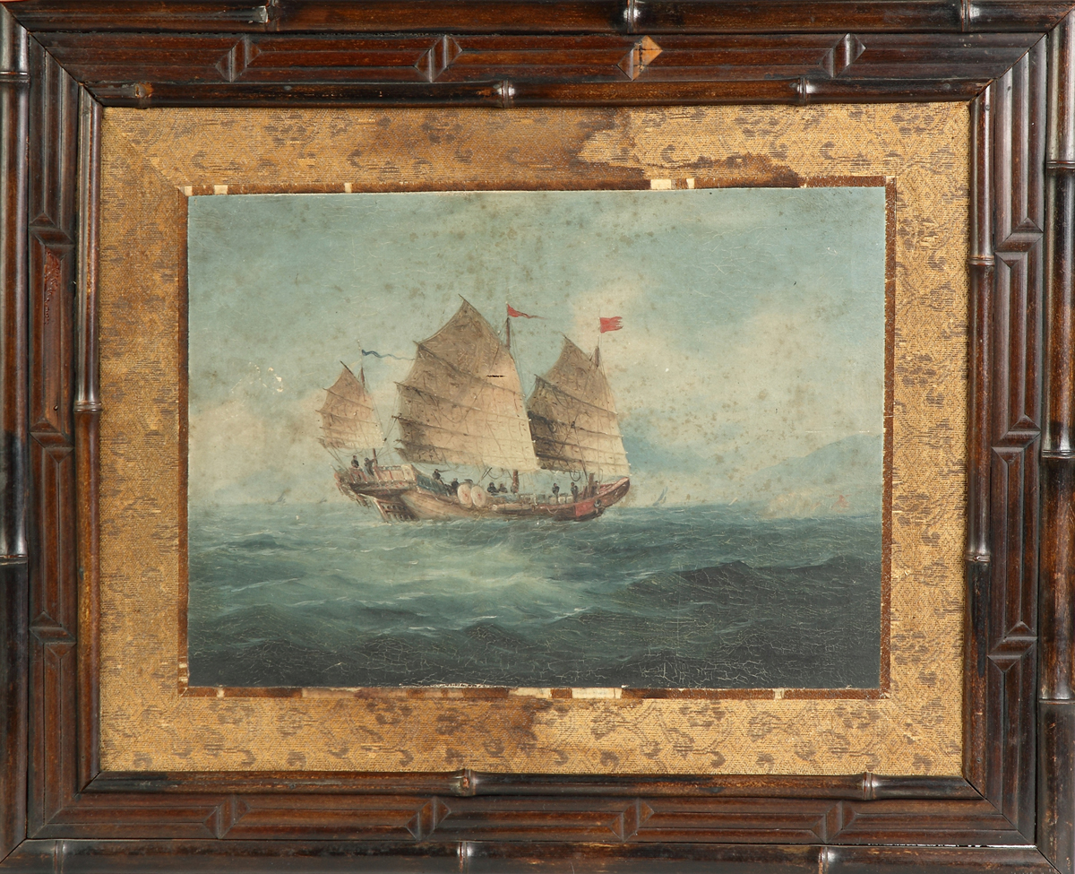 19th cent. Chinese Trade Ptg. of