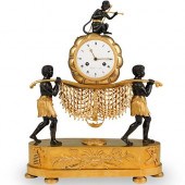 19TH CENT FRENCH EMPIRE GILT B