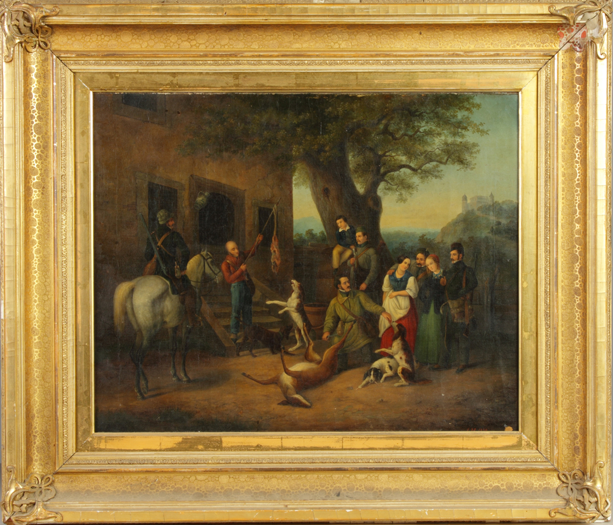 19th Cent. Genre Scene 756. 19th