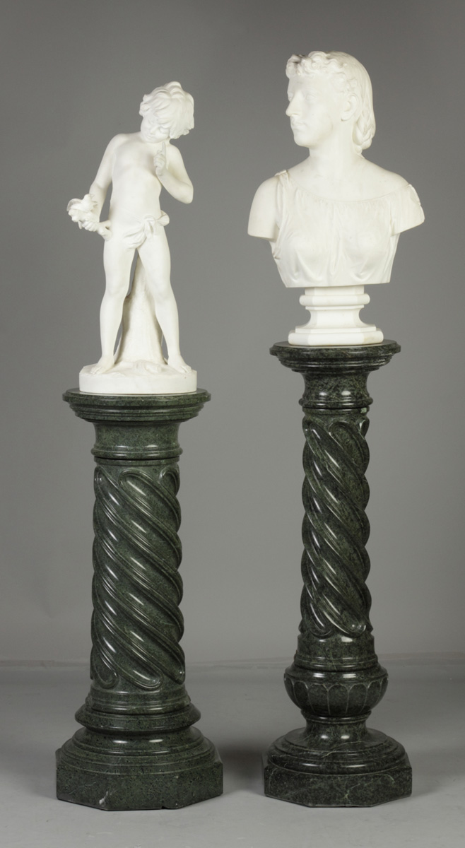 19th Cent. Green Roux Marble