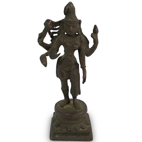 19TH CENT. HINDU BRONZE