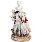 19TH CENT. MEISSEN PORCELAIN A