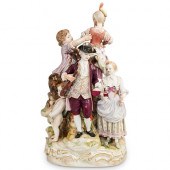 19TH CENT. MEISSEN PORCELAIN G
