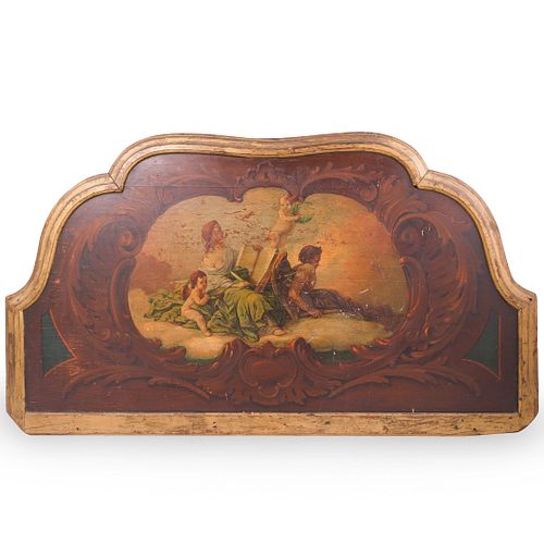 19TH CENT. OIL ON WOOD